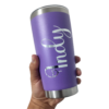Termo de 20 oz con Tapa Antiderrame y Personalización un Color