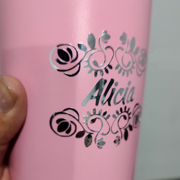 Termo de 20 oz con Tapa Antiderrame y Personalización un Color