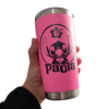 Termo de 20 oz con Tapa Antiderrame y Personalización un Color