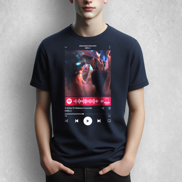 Playera PlayMusic 2024 con Tu Canción Favorita