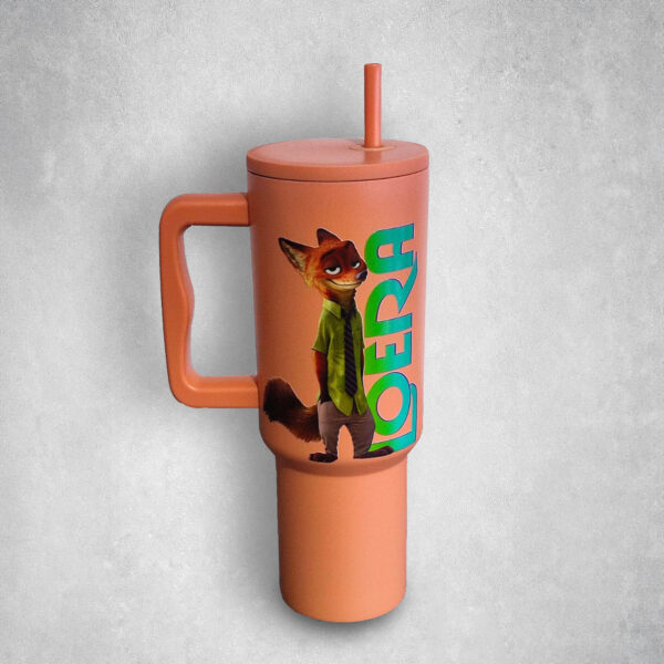 Vaso Térmico Personalizado Full Color de Acero Inoxidable 40oz
