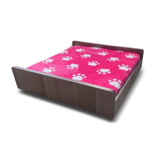 Cama Personalizada para Mascota MDF de 50x50cm