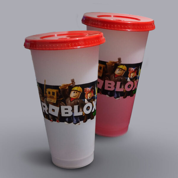 Vasos Mágicos Personalizados que Cambian de Color - 10 Piezas