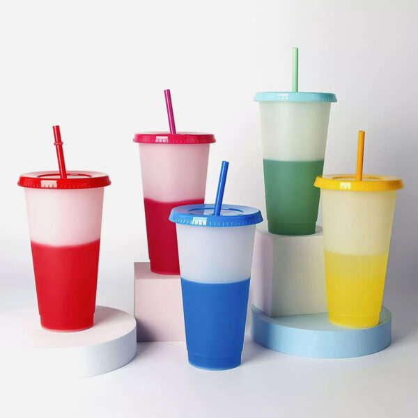 Vasos Mágicos Personalizados que Cambian de Color - 10 Piezas