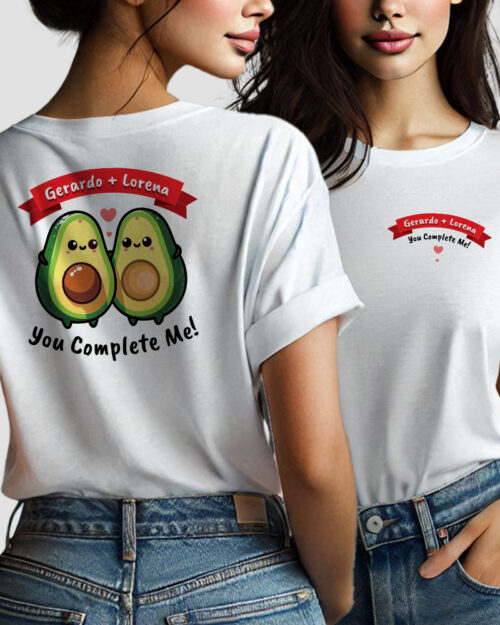 Playera Aguacate Love Personalizada - Dama