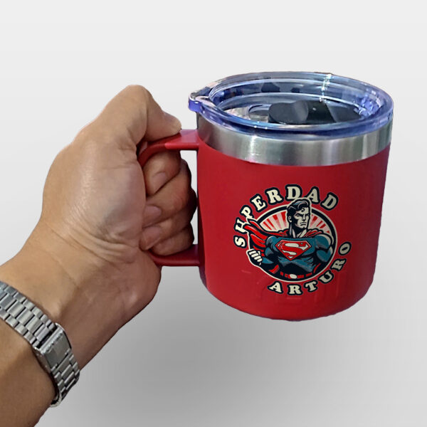 Taza Térmica de 14oz Personalizable – Acero Inoxidable
