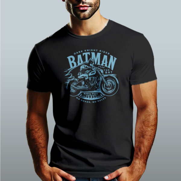 Playera Batman en Moto - Diseño Exclusivo Kinalba