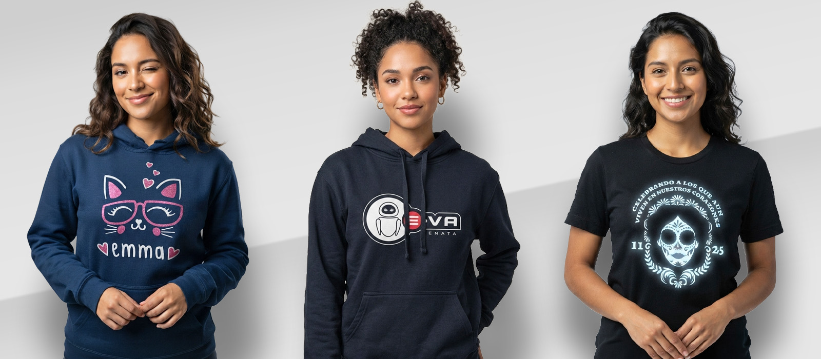 Playeras personalizadas terminadas en Kinalba